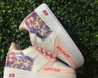 k-pop toddler/ kid custom shoes
