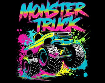 Monster truck PNG,grave digger, monster truck tumbler sublimation