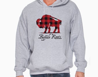 Sale! Buffalo Check Adult Hoodie