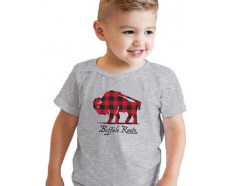 Sale! Buffalo Check - Toddler and Kid Size TShirts