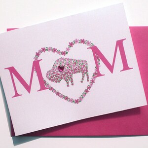 New Mom Card Blossoming Buffalo image 2