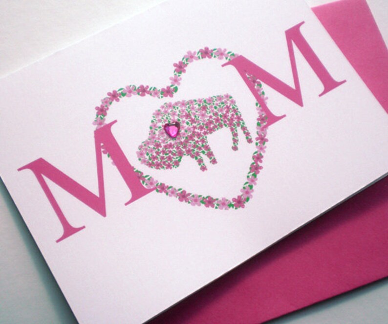 New Mom Card Blossoming Buffalo image 1