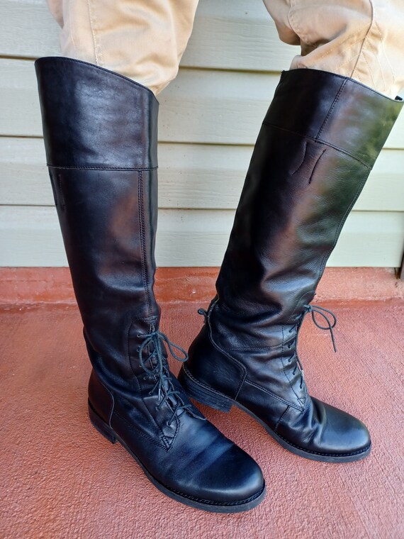 english equestrian leather boots Gem