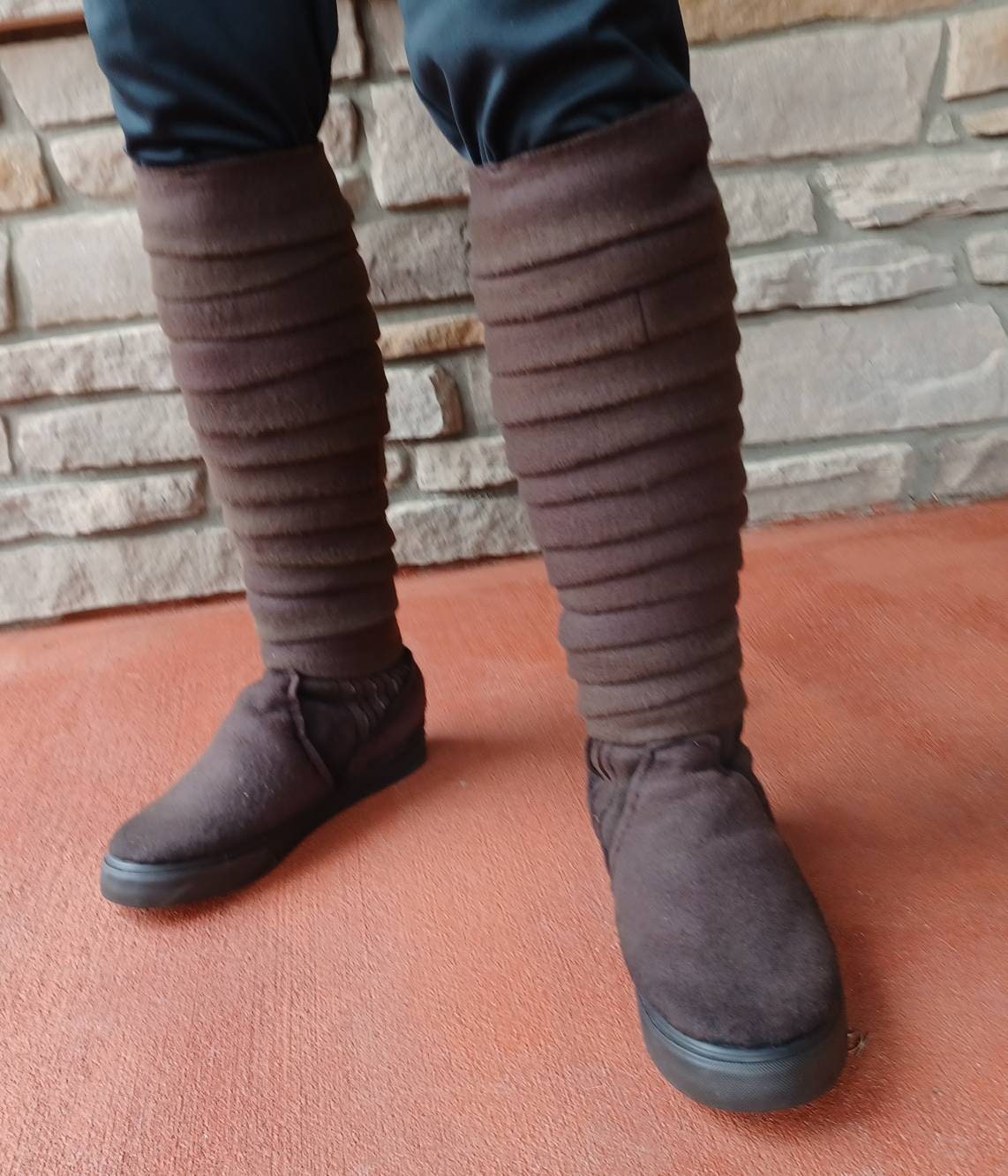 Luke Skywalker Last Jedi Costume Boots 
