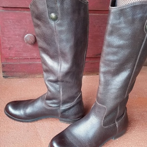 Frye Wholesalers Frye Melissa Button Back Boots Brown Leather