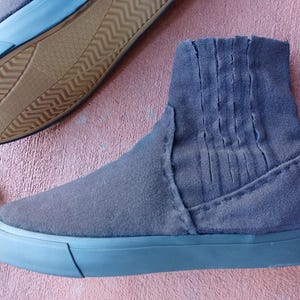 Luke Skywalker Last Jedi costume ankle boots dark brown matching leg wraps puttees Star Wars cosplay adult Custom Made to Order in your size image 7
