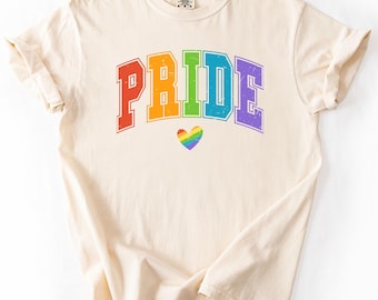 Pride Shirt, LGBTQ Pride Tee, Rainbow Pride Shirt, Gay Pride Shirt, Pride Month Shirt, LGBTQ Shirt, Rainbow Graphic Tee, Equality Shirt