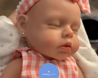 Muñeca bebé renacida de silicona de cuerpo completo – 16 pulgadas realista Lucy