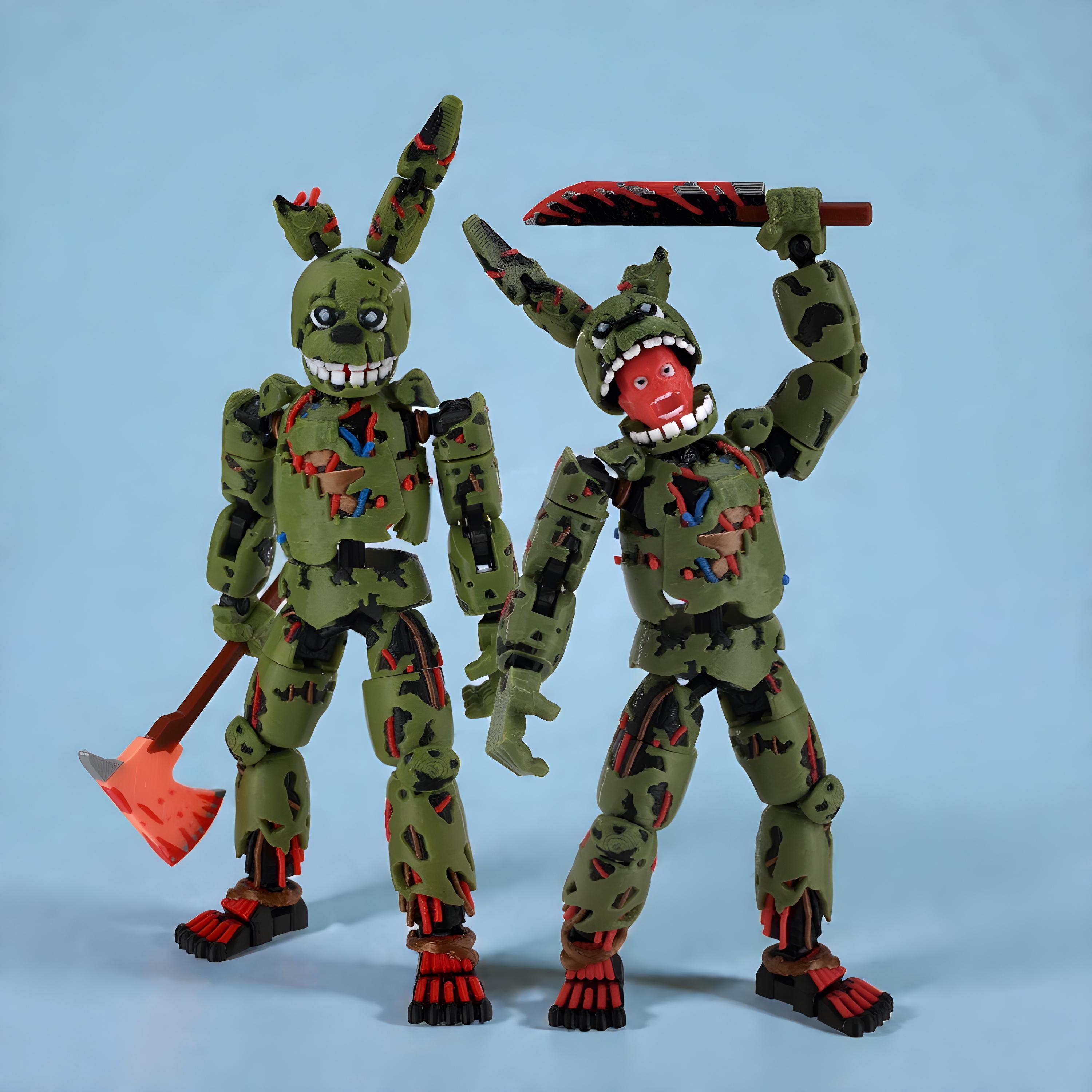 スプリングトラップ　アクションフィギュア fnaf FNAF スプリングトラップ アクションフィギュア アクション
