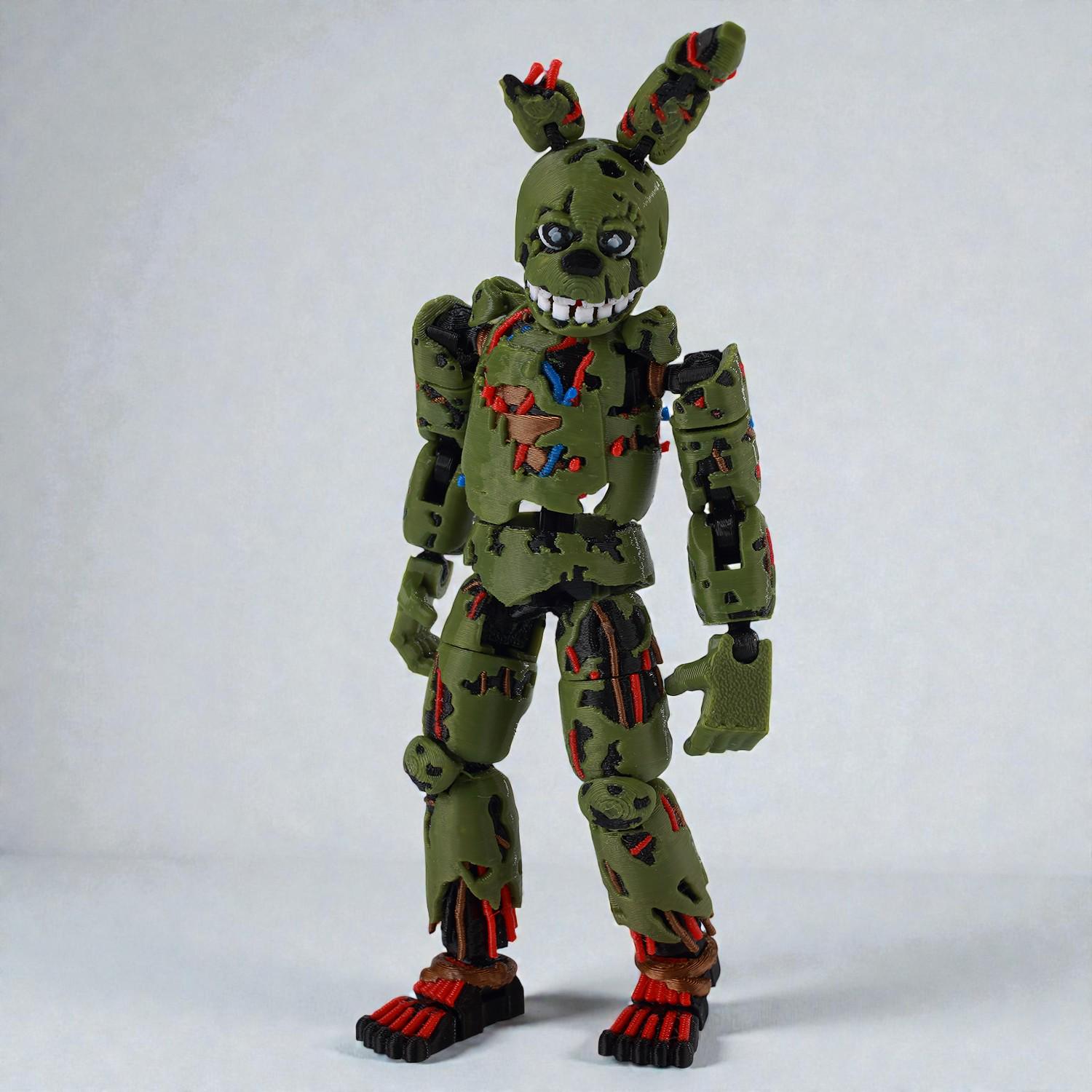FNAF スプリングトラップ アクションフィギュア アクション