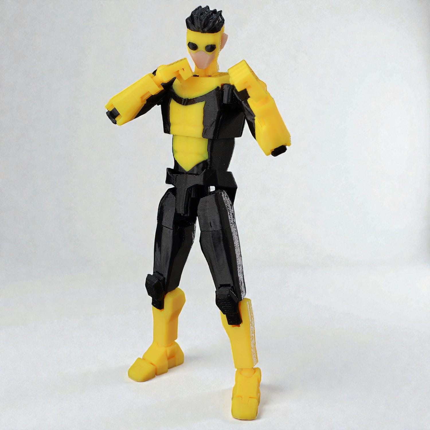 Invincible Action Fig INVINCIBLE Action COMPLETE Figure Set, Action Collectible, Poseable ...