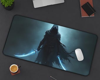 Shadow Assassin Gaming Mauspad - Große Fantasy Schreibtischmatte