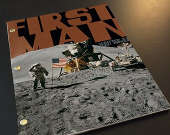 FIRST MAN Screenplay w/ Movie Buff Cover Art