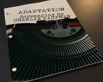 ADAPTATION Screenplay w/ Movie Buff Cover Art