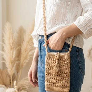Crochet Phone Bag Pattern PDF | Crochet Pouch Pattern | Crossbody Phone Case | Instant Digital Download  PDF