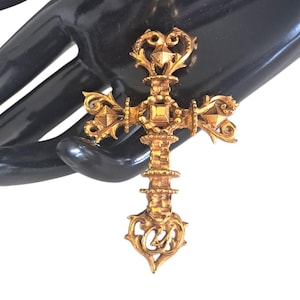 Christian Lacroix Cross - Etsy