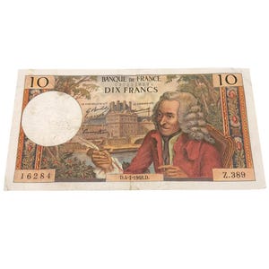 10 dix francs - Etsy 日本