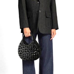 Handtasche Anemona | Statement Bag, Futuristic Design, Designer Beutel, Unique Gift