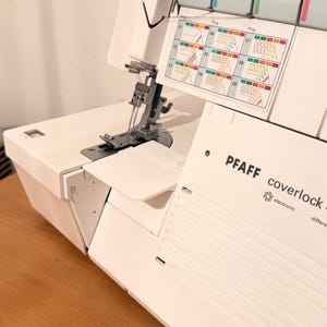 Pfaff Coverlock Covertisch - Power Table – passend für Pfaff Coverlock 4850, 4852, 4862, 4872 und 4874 Modelle