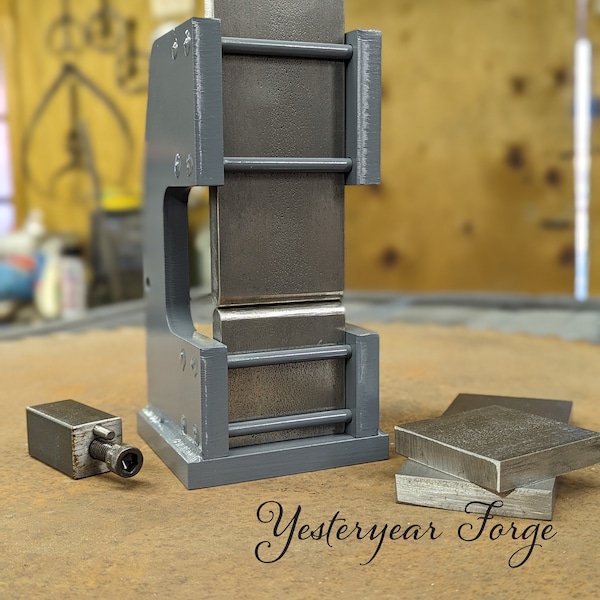 G3 Guillotine tool---- blacksmith, tinsmith, metalworking tool ,C frame guillotine tool