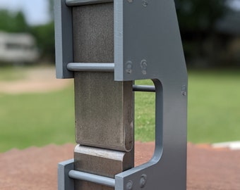 Blacksmith tinsmith E2 guillotine tool