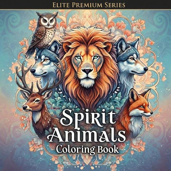 Spirit Animals Coloring Book