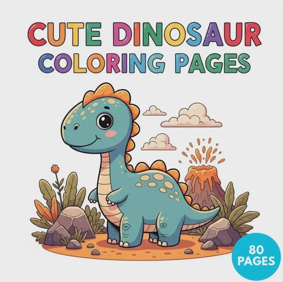 Dinosaur Coloring Pages