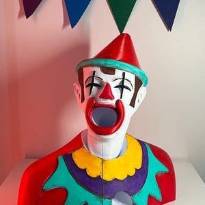Carnival Clown Bust