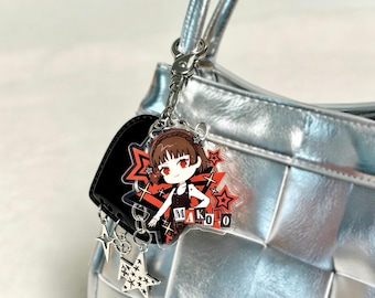 Persona 5 Royal Acryl Schlüsselanhänger Joker Makoto Futaba Akechi Kasumi Phantomdiebe Fanmade Charm