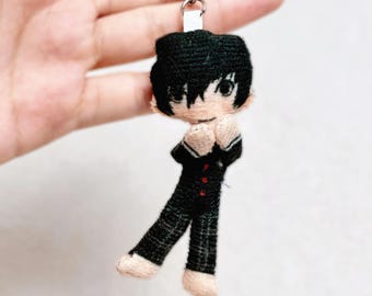 Persona 5 Mini Joker Drahtpuppe Schlüsselanhänger biegsam niedlich Phantomdieb Taschenanhänger