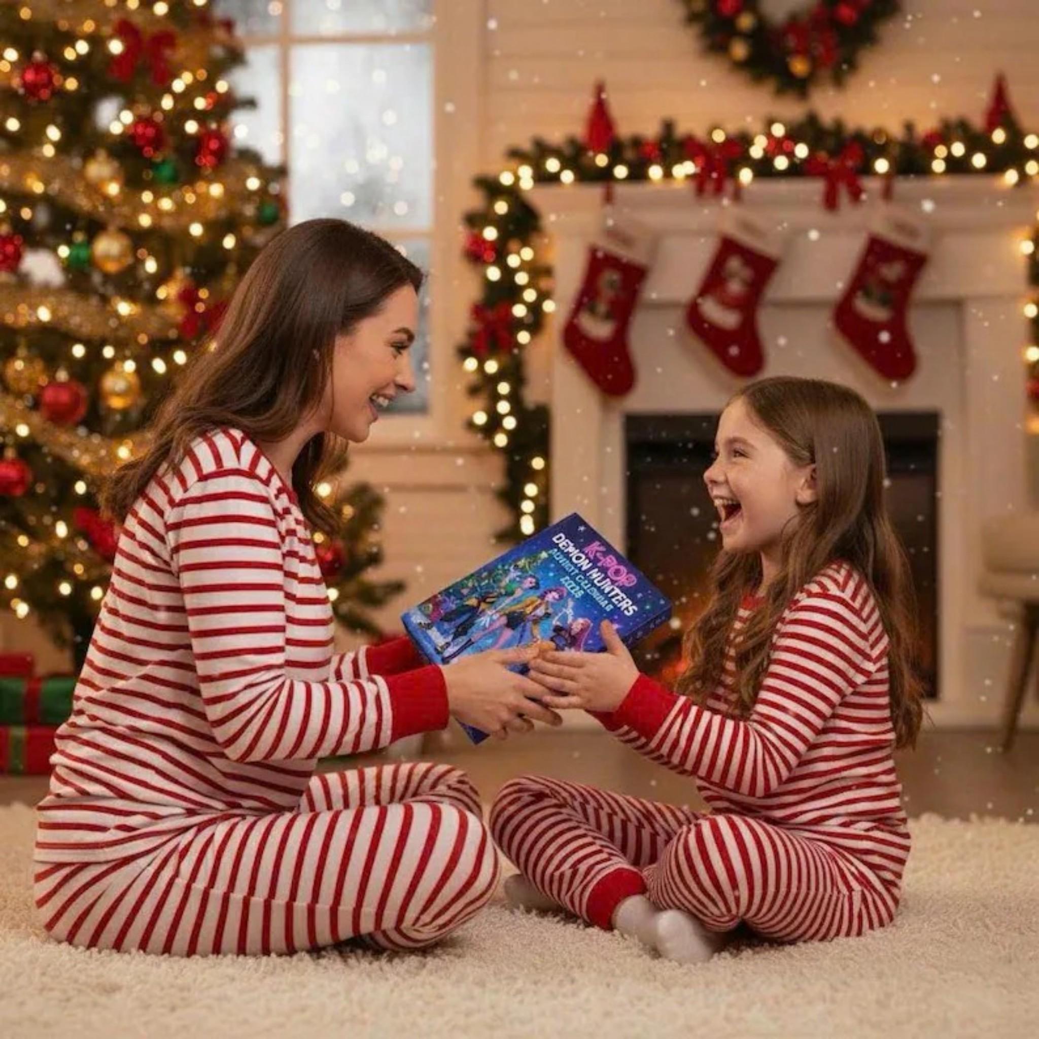 Discover Christmas Advent Calendar 2025, 24 Days Countdown Box, Christmas K-pop Figurine Surprise Set, 3D Resin Charms, Gift for K-Pop & Fantasy Fans