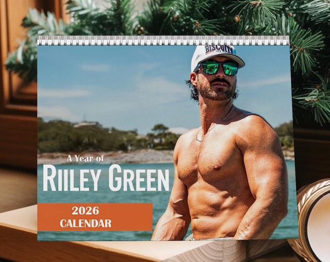 Riley Green 2026 Wall Calendar Riley Green Fan Gift For Fan Il 2zrt 