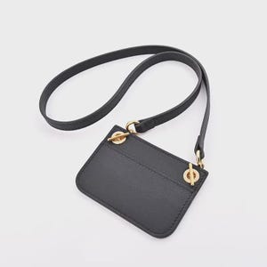 1.2cm Leather Purse Strap, Epsom leather Shoulder Bag Strap, Crossbody Handbag Strap, Wallet Insert with Strap, For Constance Slim Wallet