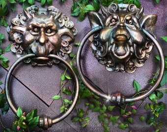 Labyrinth Door Knocker Etsy