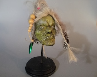 Shrunken Head Prop Replica