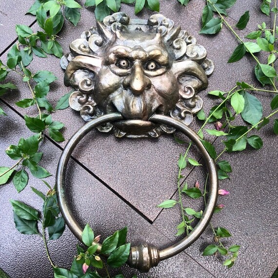 Labyrinth Door Knockers Replicas Life Size Resin Casts 14 Based On The Characters From The 1986 Movie