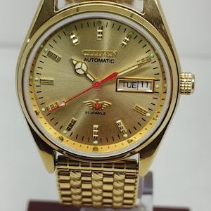 Citizen gold watch - Etsy 日本