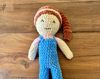 Miss Rachel, finished plushie