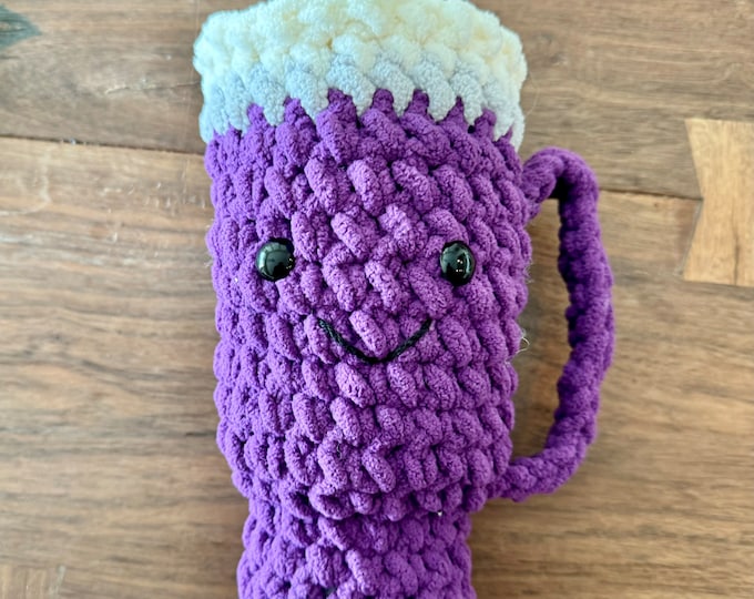 Crochet Stanley Cup Tumbler Amigurumi Plush, crochet plush, amigurumi decor, desk buddy, Handmade Gift