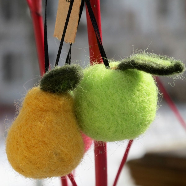 Felt Fruit - Etsy