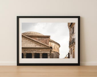 Pantheon Facade, Rome — Printable Fine Art Photo