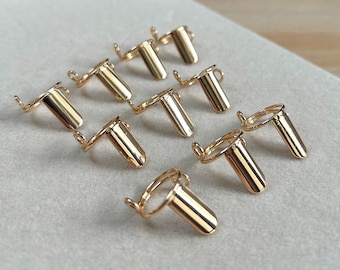 Set di anelli regolabili per unghie, anelli midi dorati per la punta delle dita, accessori per nail art adesivi.