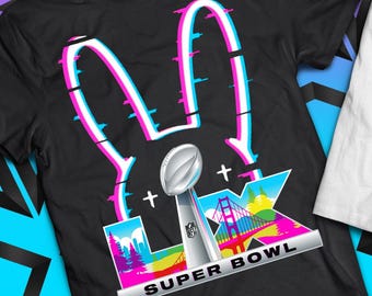 Bad Bunny png 2 files Super Bowl LX PNG Download | Shirt Bad Bunny | Super Bowl Merch | Digital Art | Graphic File DTF