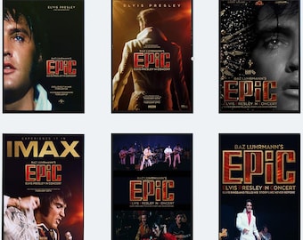 EPIC - Elvis Presley in Concert Movie 2026 Poster