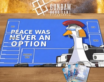 Untitled Tallgeese Gundam Playmat – Tallgoose - TCG Gundam Card Game Deskmat  Wing 24"x14"  GCG Gamemat Mouse Pad Gift