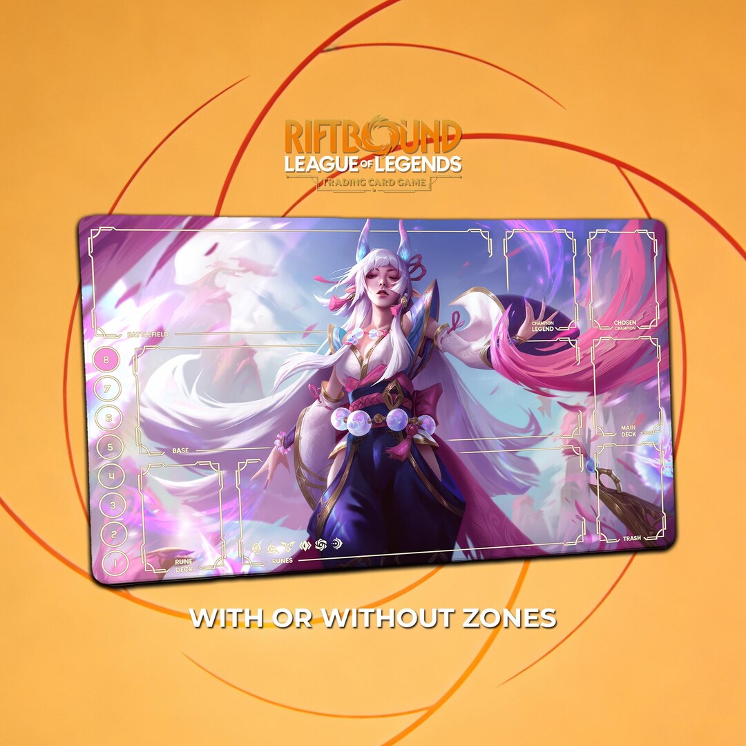 Playmat - Spirit Syndra - Riftbound LOL TCG Game Mat 24