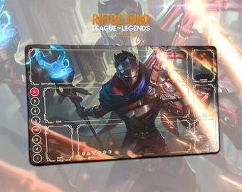 Viktor Machine Herald Playmat Stitched Edges - Riftbound Trading