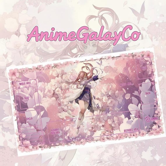 あふれる愛情 ガンダム プレイマット - ラクス・クライン デスクマット