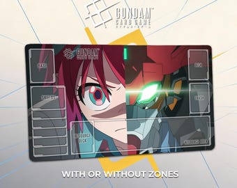 Gundam Gquuuuuux Gms-omega Playmat - Gundam Card Game - 24