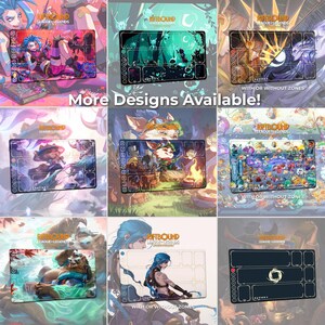 Tapete de juego Gundam BURNING – Mobile Fighter G - Juego de cartas TCG Gundam, 600 x 350 x 3 mm (24 x 14 pulgadas), alfombrilla de ratón de regalo imagen 8